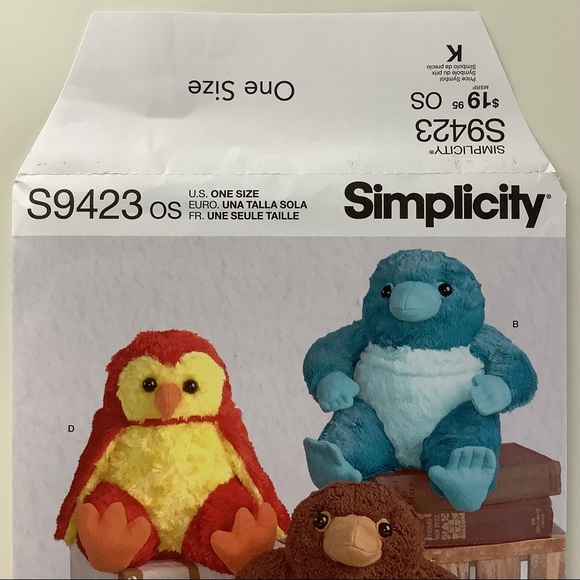Simplicity S9423 Sewing Pattern - Picture 2 of 5